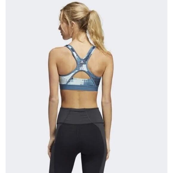Adidas x Peloton Digi Motion HEAT.RDY Believe This Sports Bra NWT Women's Small - Picture 3 of 6
